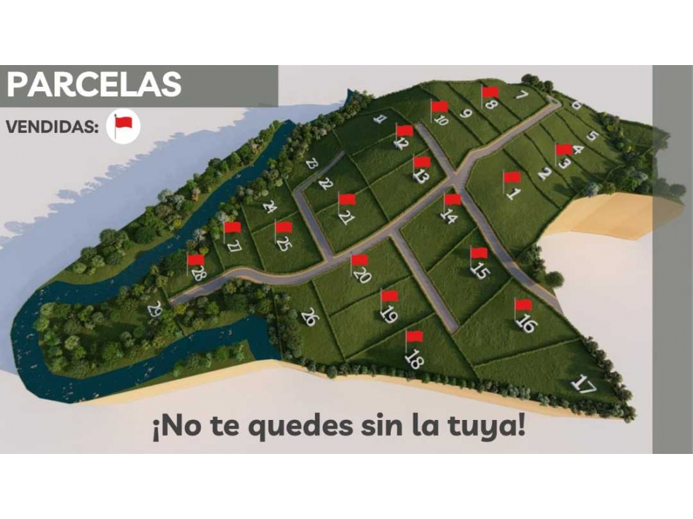 Vendo lotes en Parcelación Bosques De La Campiña