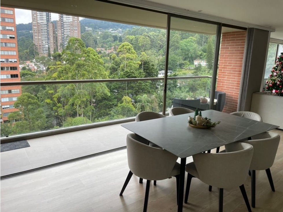 Venta apartamento en el poblado en la cola del zorro de  109 mts