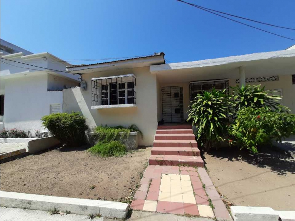 VENTA CASA LOTE BARRIO EL RECREO BARRANQUILLA COD6475767