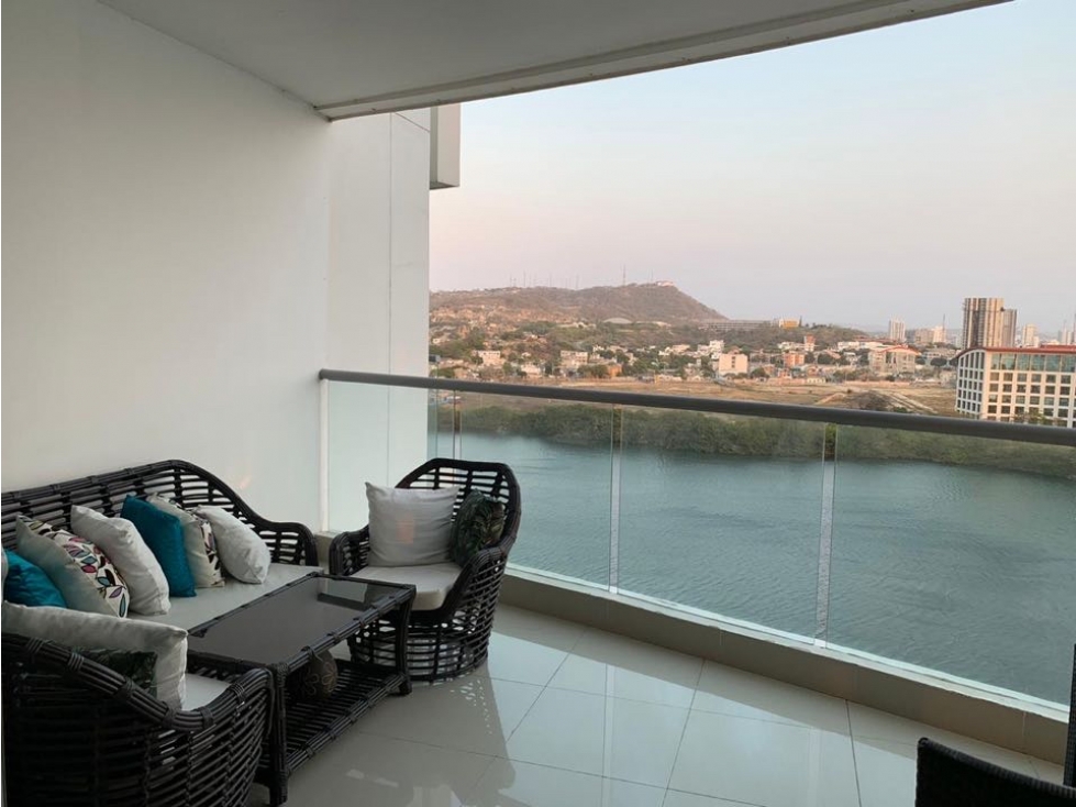 VENTA DE APARTAMENTO-AMOBLADO-USO RESIDENCIAL- CARTAGENA