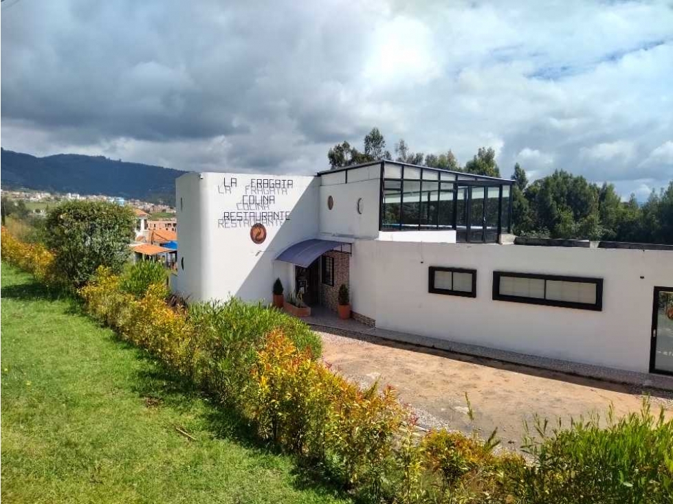 VENTA DE INMUEBLE (Restaurante ) EN PAIPA BOYACA,  CON VISTA AL LAGO.