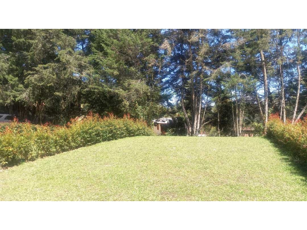 Venta de lote en Rionegro Antioquia