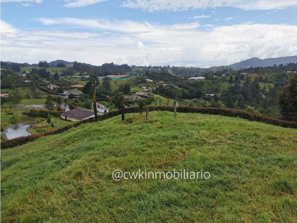 Venta lote en El Retiro vía Pantanillo